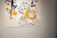 ISLAND OF THE LOTUS-EATERS_______melted pill bottles, sintra / 120X120 cm / 2009
