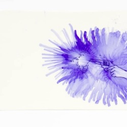 026_____mimeograph carbon, alcohol,  on paper