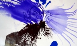 015 DETAIL____mimeograph carbon, alcohol, ink on paper