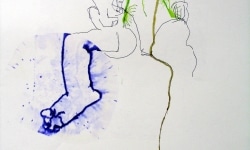 glafira03_____mimeograph carbon, alcohol, ink on paper