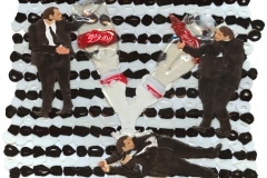 WATERBOARDING_______heated and pressed mixed plastic / 54X60X1 / 2008