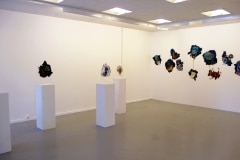AUTOPSY OF THE MOMENT AND OTHER FLAT JESTURES_______installation view / Charlotte Moser Gallery / Geneva Switzerland / 2008