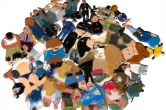 CROWD #03_______22X 30 / 2012