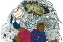 SPHINX GRACES / HELL & BACK PROJECT_______ melted plastic / 2006