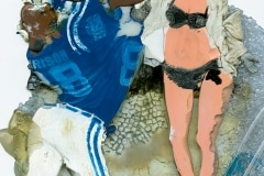 TUPAC AND PHILOMELA GRACES / HELL & BACK PROJECT_______ melted plastic / 2006