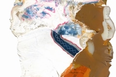 THE PLAYER GRACES / HELL & BACK PROJECT_______ back side / melted plastic / 2006