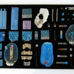 MOTH COLLECTION_______debris from heroin and crack use / various sizes / 2011