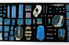 MOTH COLLECTION_______debris from heroin and crack use / various sizes / 2011