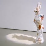 WHITE NIGHTS_______melted pill bottles in the form of Easter bunny, flour