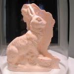 IN PILLS WE TRUST: UPPER BUNNY_______Pressed Klonopin, Ambien Pills in Form of Easter Bunny / 20 x 16 x 5