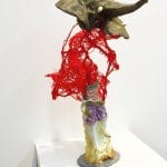 ELEPHANT MAN / 3D pen drawing, porcelain, mixed media, plastic / 2018