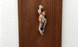 #METOO / 53X23X5 cm / mixed media, wood, plastic / 2018