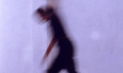 LANDSCAPE WITH INCIDENT_______bronze soled shoes heated to flash point / Oceaan Gallery Arnhem The Netherlands / 1993